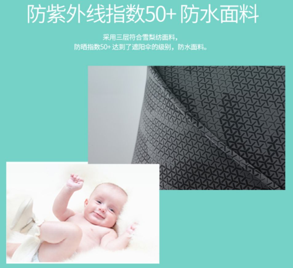 返团｜虎贝尔轻便手推车，一秒收车，可坐可躺，还能带上飞机！