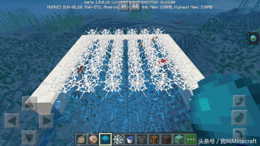 我的世界海洋版怎么做大炮,我的世界海洋版潮涌核心怎么用