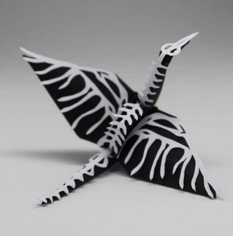 每天折一个千纸鹤,每天折一只纸鹤