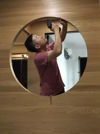 龙猫衣柜、猫桌、小熊柜，建筑师夫妇把80㎡精装房变萌萌哒家！