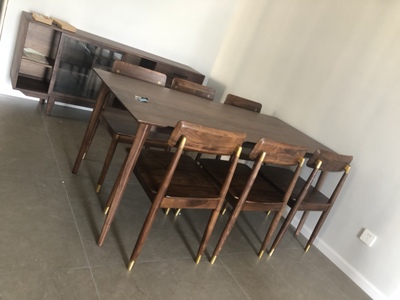 原木餐桌与实木餐桌的区别图片,实木餐桌木材档次排名