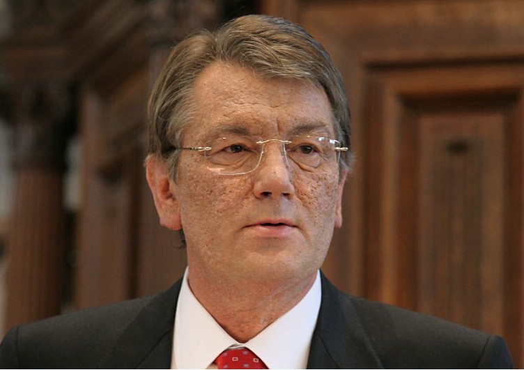 乌克兰总统尤先科的脸,乌克兰前总统尤先科