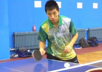 乒乓球常用技战术套路视频教学,乒乓球直板接球摆短教学