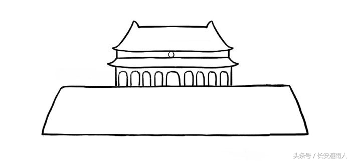 怎么画有万里长城的国庆节手抄报,怎么画国庆节手抄报的旗子