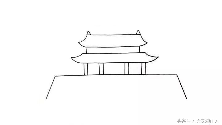 怎么画有万里长城的国庆节手抄报,怎么画国庆节手抄报的旗子