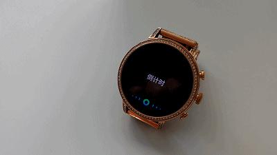 戴fossil手表,fossil智能腕表