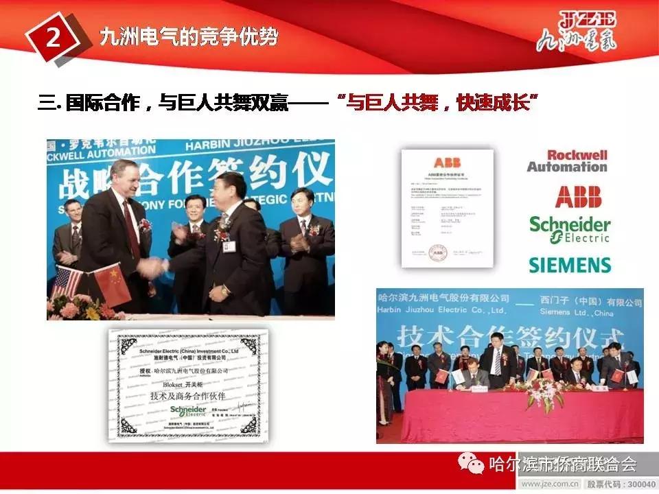 「会企推介」哈尔滨九洲电气股份有限公司