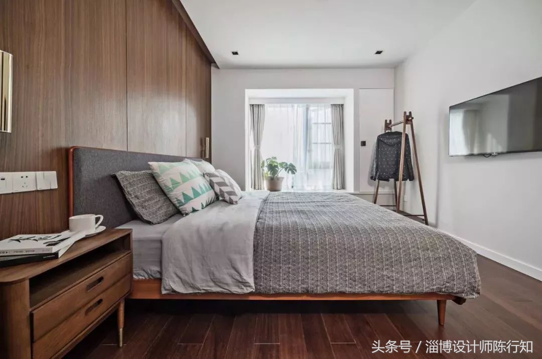 卧室软装窗帘搭配效果图,软装搭配卧室窗帘