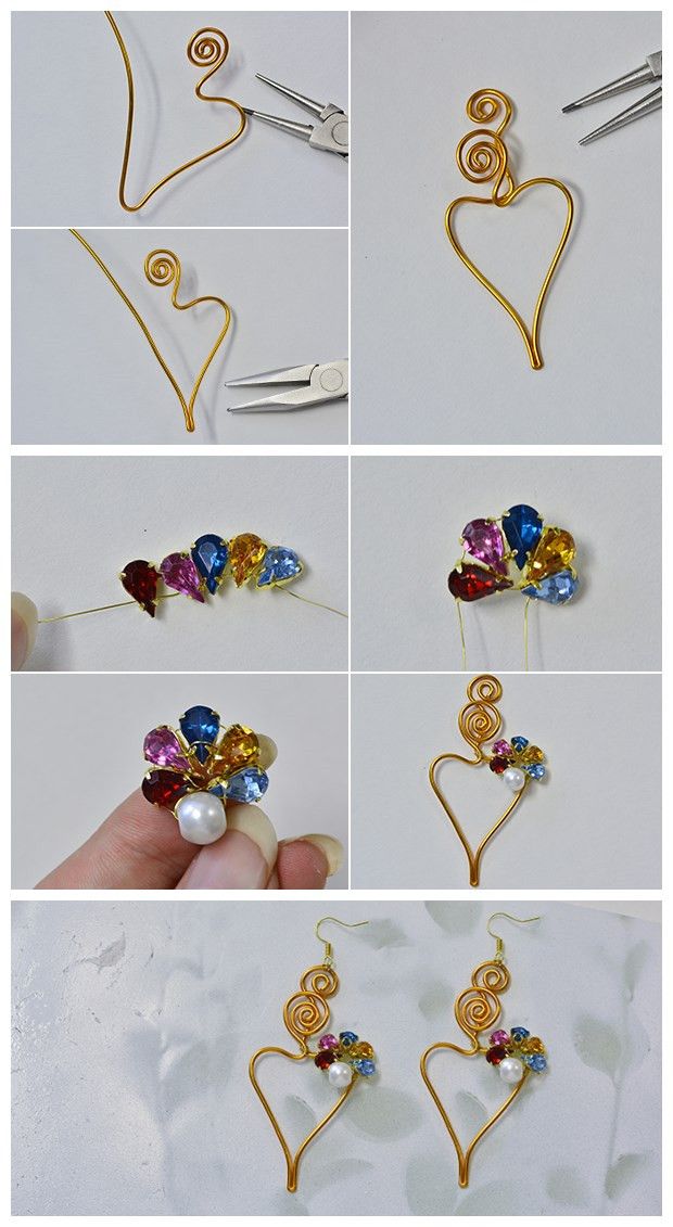 绕线古风首饰diy入门教程,纯手工绕线制作首饰教程