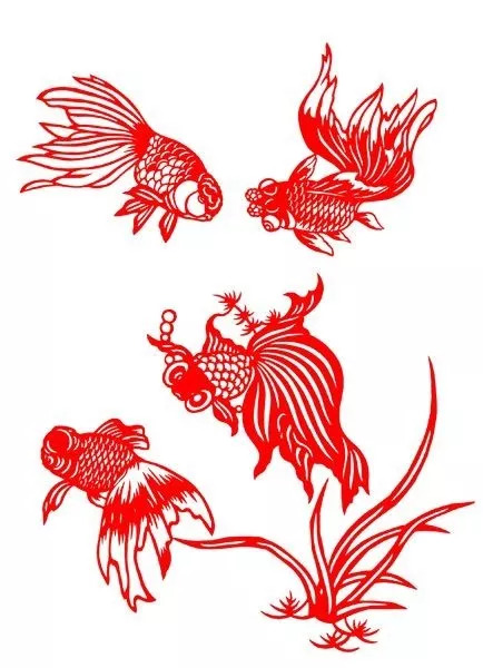 民间剪纸艺术冰墩墩,中国民间剪纸艺术基本步骤和流程