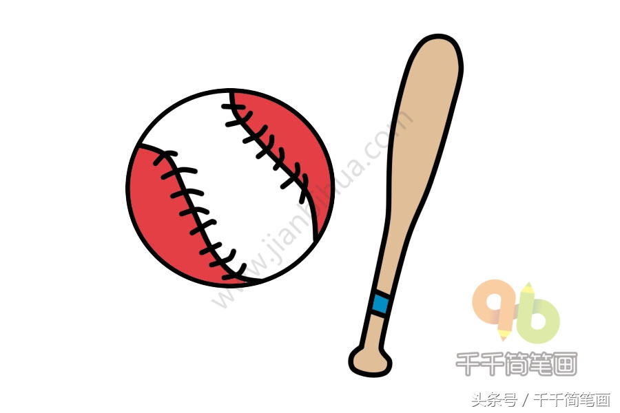100个可爱简笔画球类,球类画法简笔画