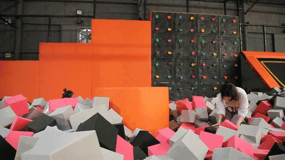 1秒送你上天!火爆抖音的4000㎡蹦床王国来天津了!1号线下车即达