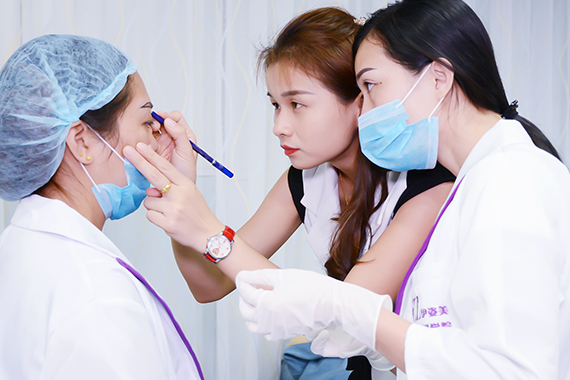 画眉毛纹绣教程新手,纹绣新手画眉毛的教程