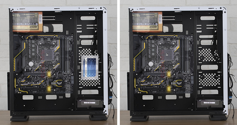 不能背走线的机箱怎么理线,台式机机箱如何理线