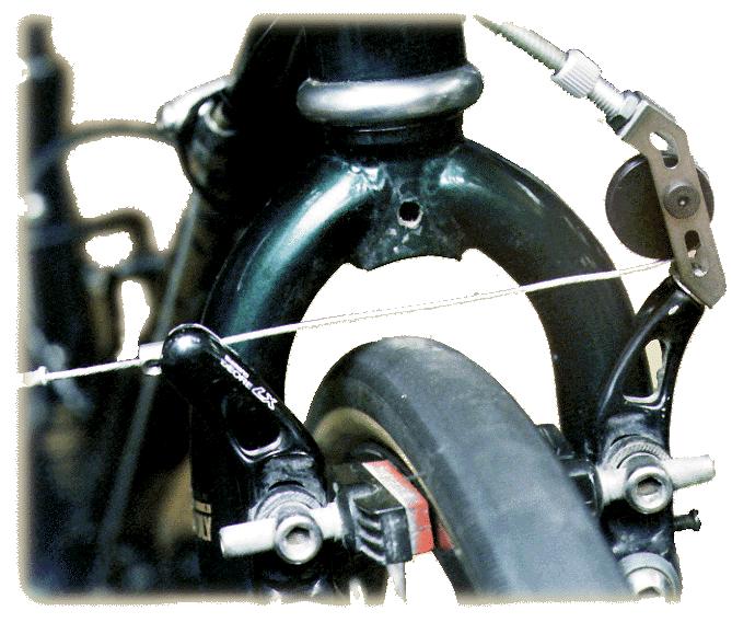 自行车刹车为什么这样设计,自行车刹车的改进