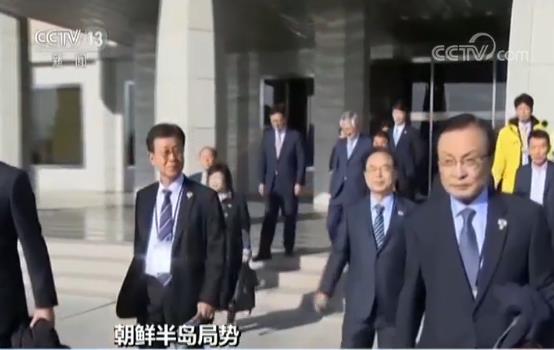 韩国代表团访朝,韩国代表团到朝联合考察