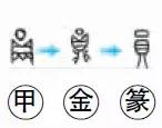 二年级上册语文我是什么生字笔顺,二年级上册语文第三课生字的笔顺