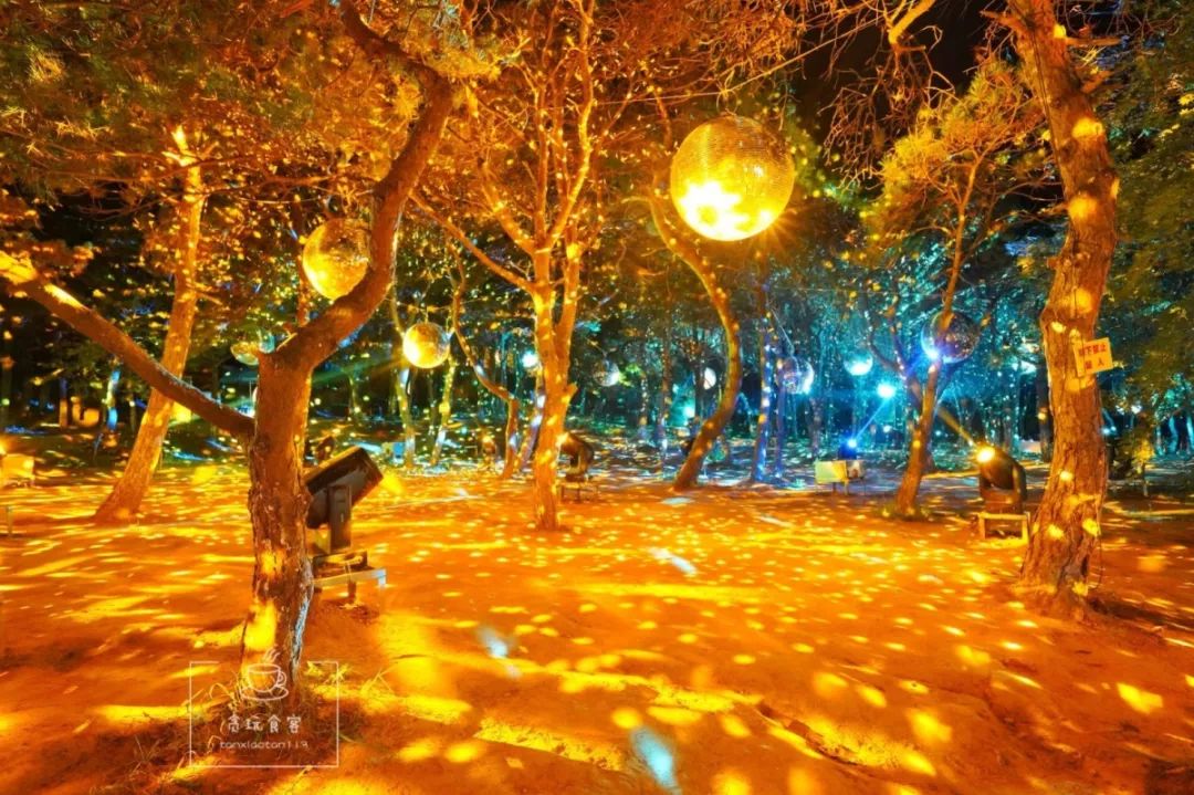 秦皇岛夜景海滩表演,秦皇岛北戴河风景区游玩攻略