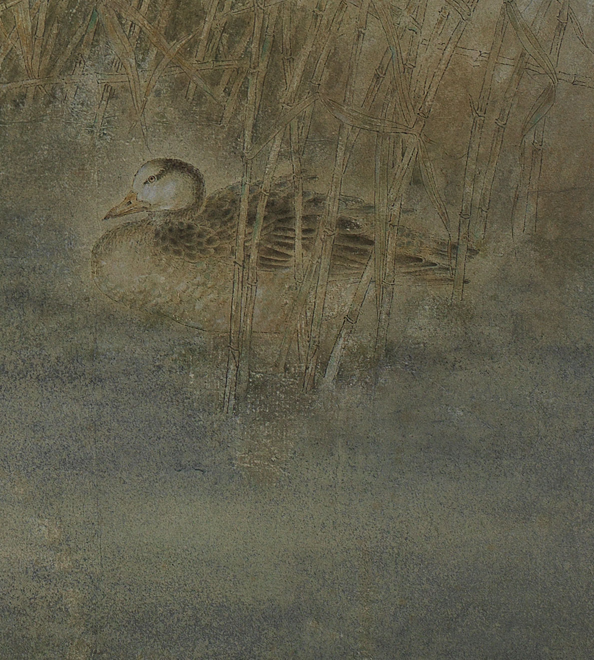 在宣纸上画出国画,在生宣纸上画水墨人物