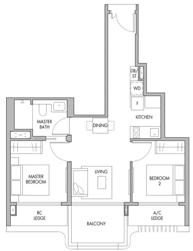 新加坡海外房屋出租,新加坡靠近地铁站房屋出租