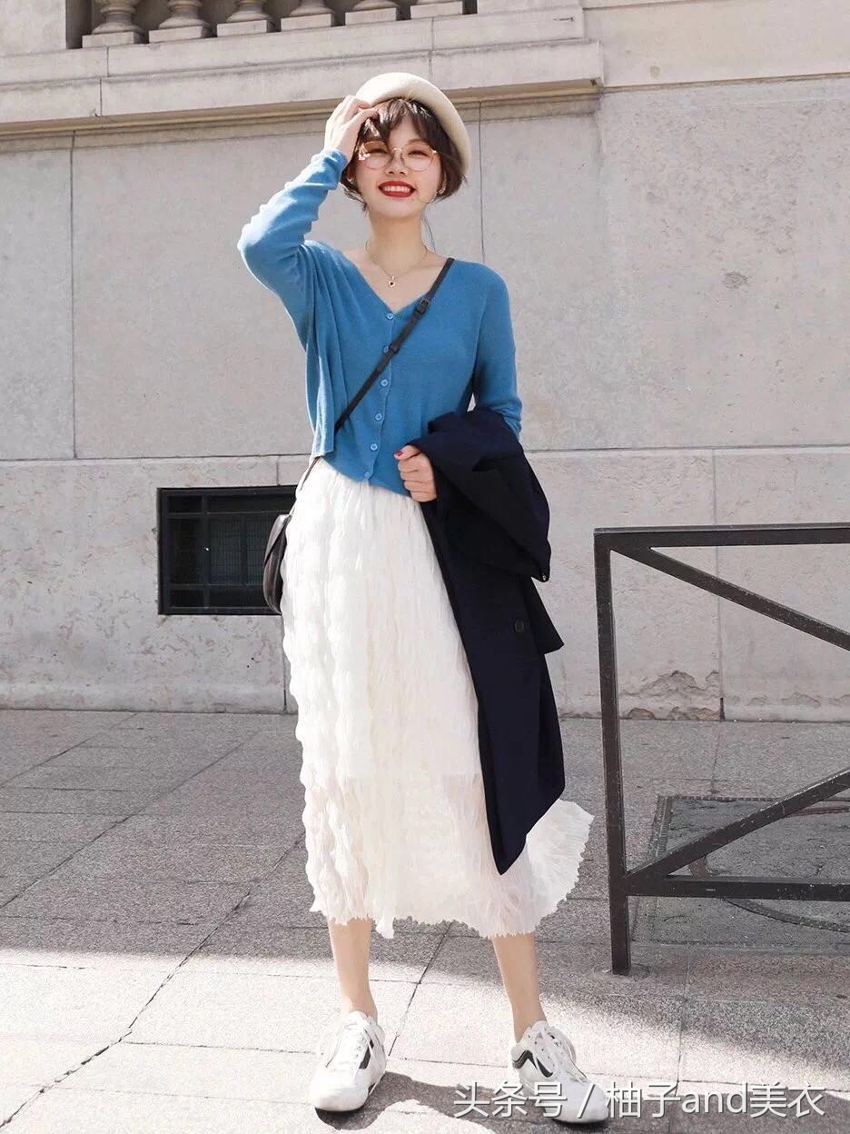 针织衫半裙,针织衫半裙微胖