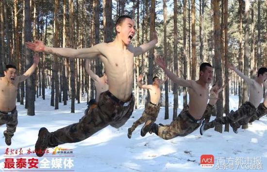 国足集训队军训,国足进入部队军训