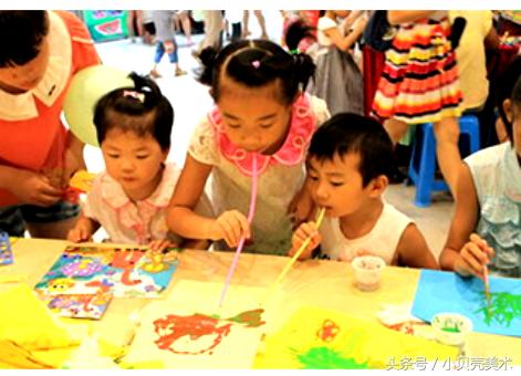 吹呀吹创意美术,创意美术我爱吹泡泡