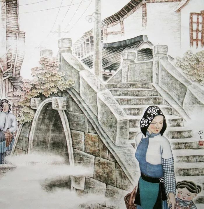 曹天舒水墨画欣赏,曹天舒水墨作品