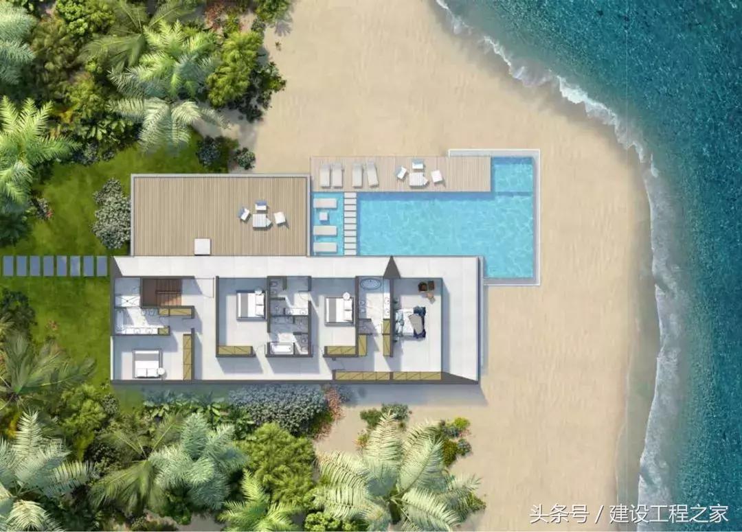 迪拜人工岛建造,迪拜新修的岛屿建筑