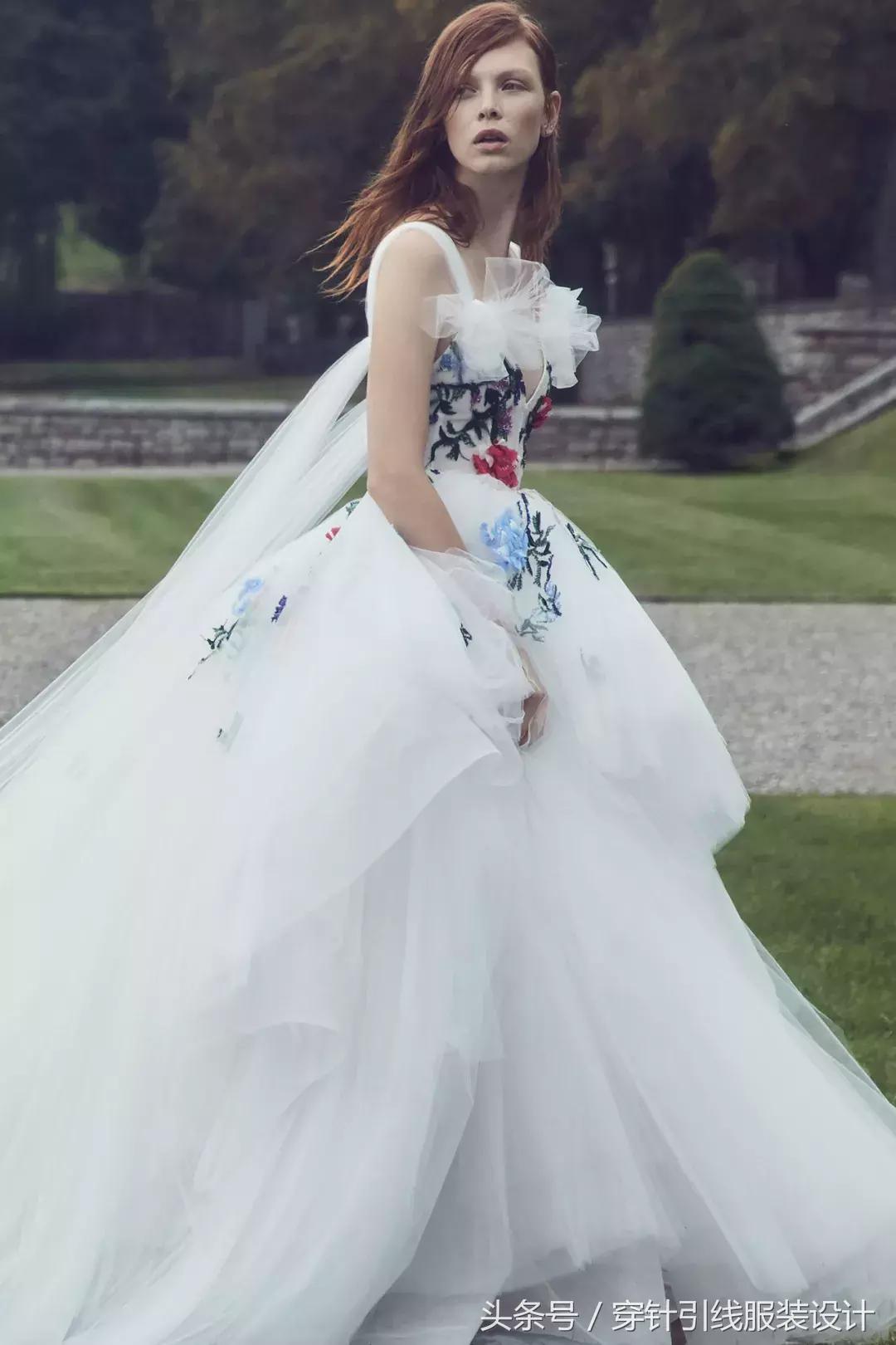 2018婚纱时尚造型趋势,2019婚纱礼服款式流行趋势