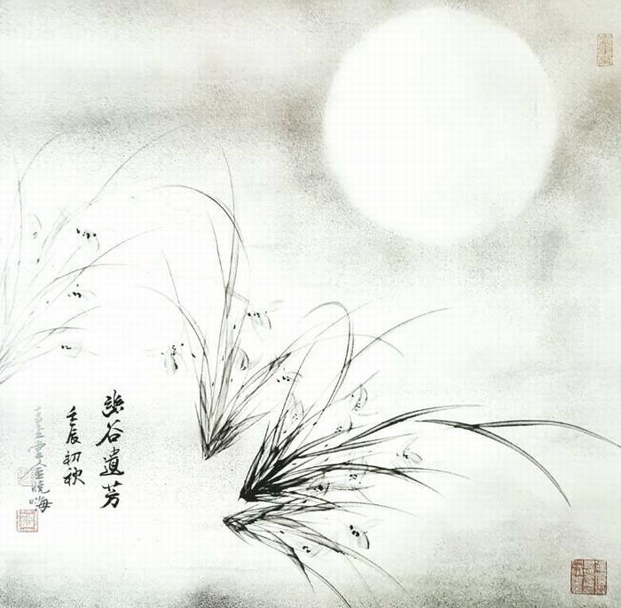 金晓海水墨画作品欣赏,金晓海花鸟画作品欣赏