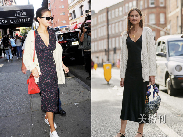 四种很适合搭配连衣裙的外套，这个秋天让你时髦又省心的出街