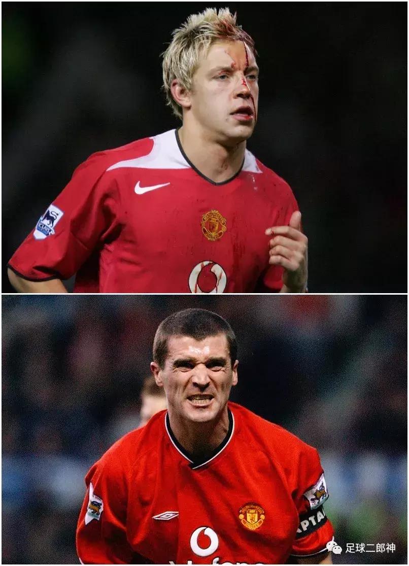 为曼联踢断腿的男人,为曼联付出一切的球员