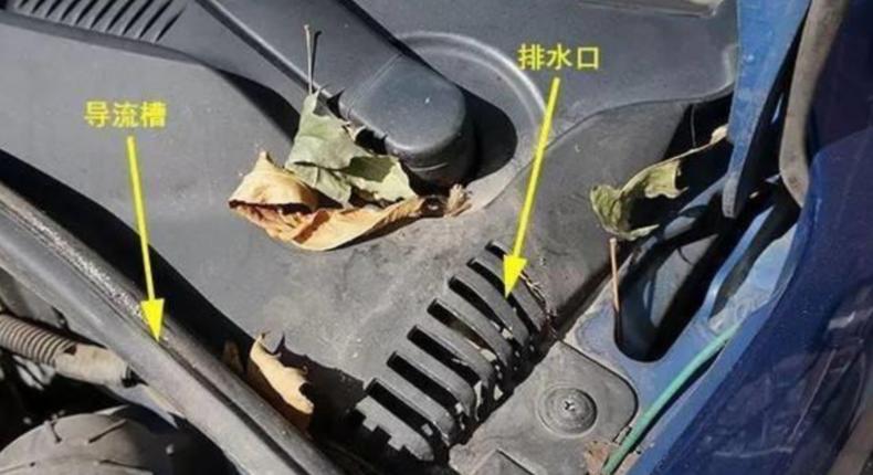 汽车6大排水孔,车的六个排水口的位置