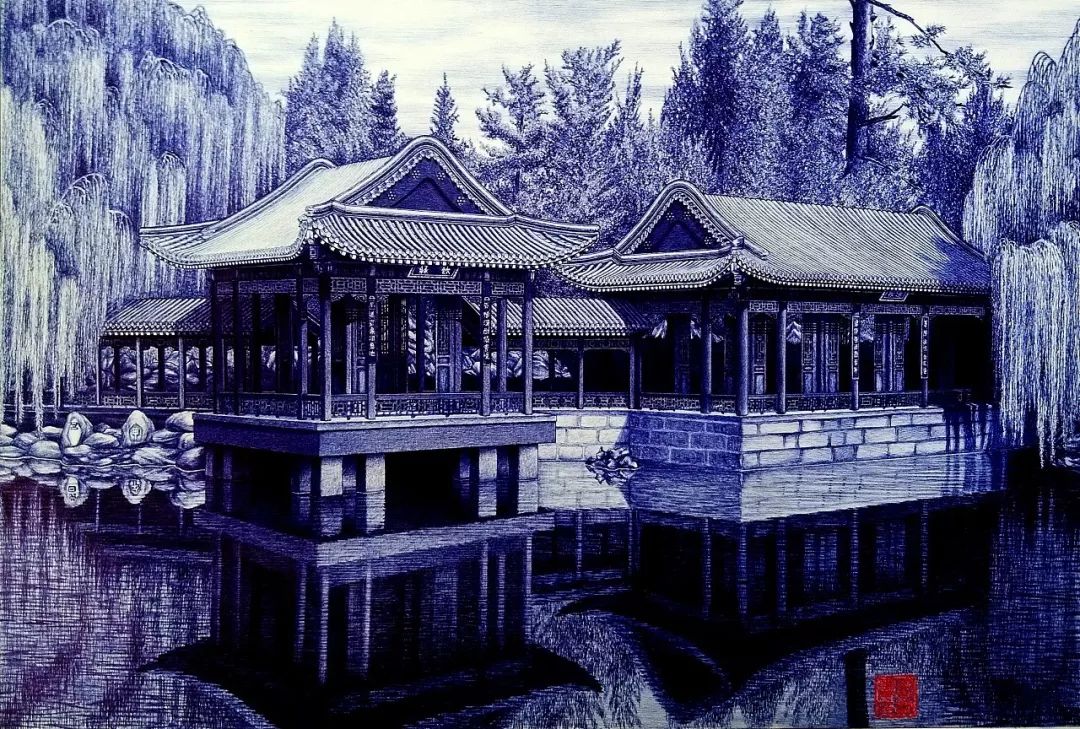 八大圆珠笔,顶级圆珠笔画欣赏