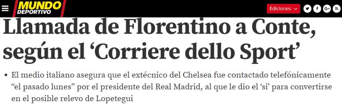 曝皇马已正式启动换帅程序两大名帅有望接班洛佩特吉