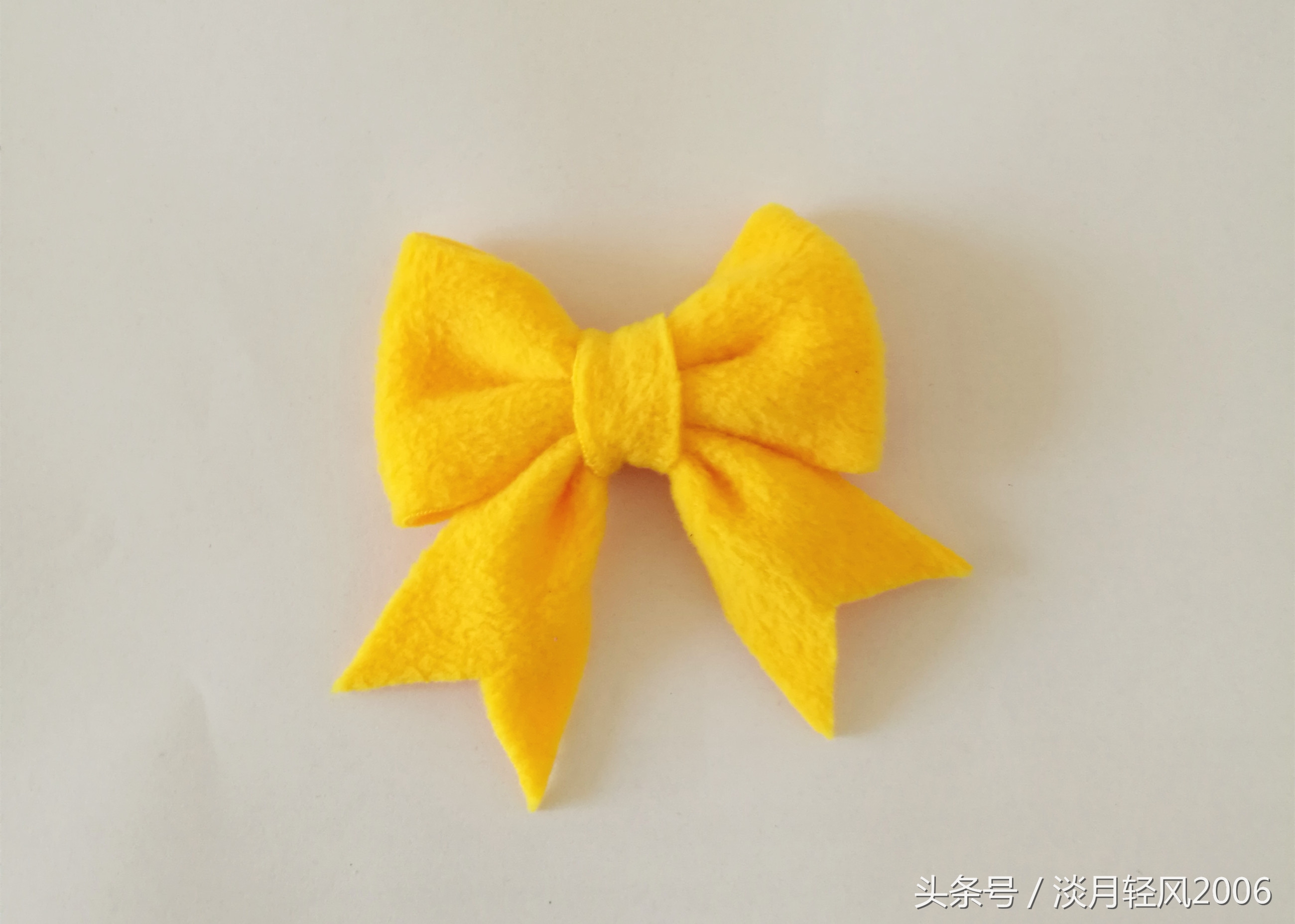 制作蝴蝶结发饰手工教程儿童,蝴蝶结发饰手工制作教程