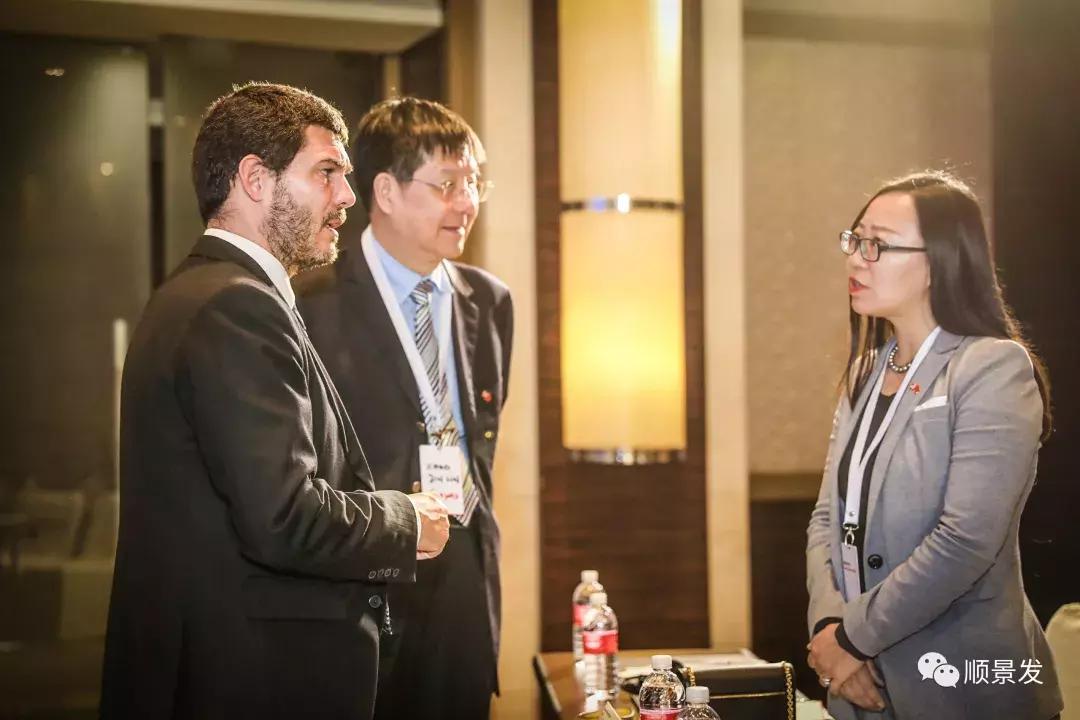 乘共赢巨轮驶向机遇之海，顺景发总裁翁绳生出席中挪商务峰会讲话
