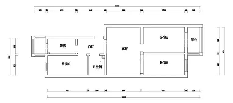 滨河西里中区5号楼一单元,滨河西里北区一居室的户型图