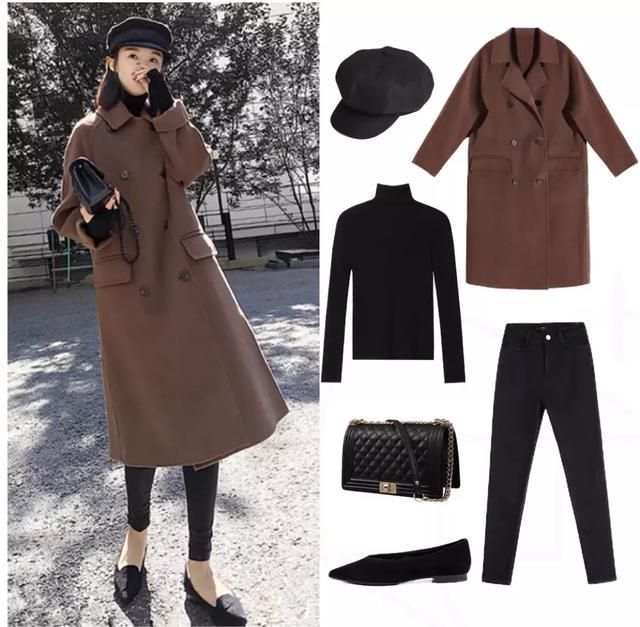 格子大衣和毛衣怎么搭配,格子大衣内搭什么颜色的毛衣好