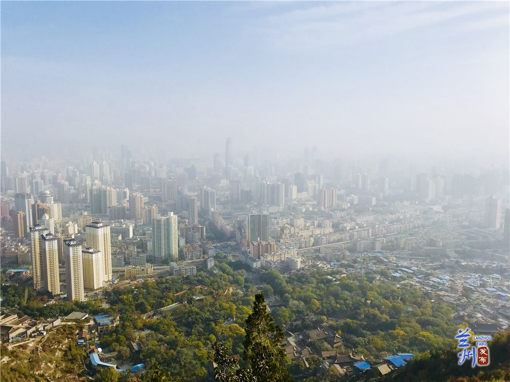 兰山最佳观景台,兰山公园玻璃观景台怎么去