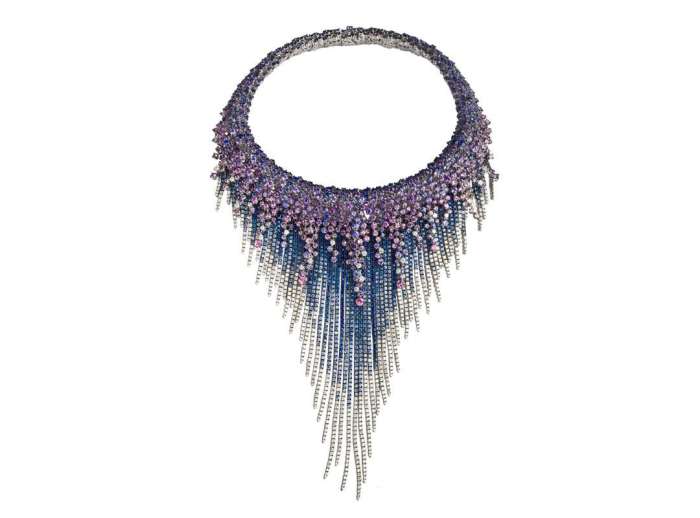 晚宴项链饰品,奢华风项链宴会