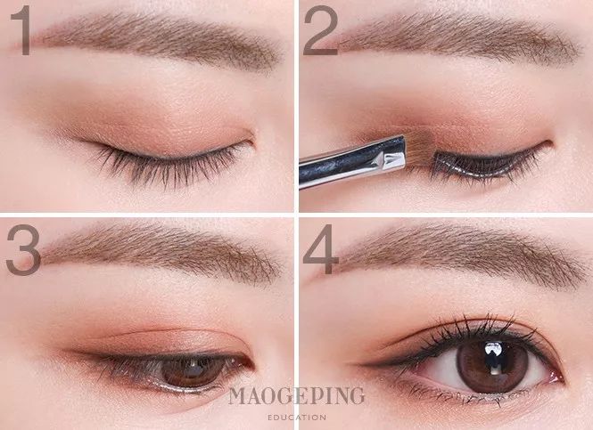 买眼影盘不会配色怎么办,买了眼影不会画详细图解