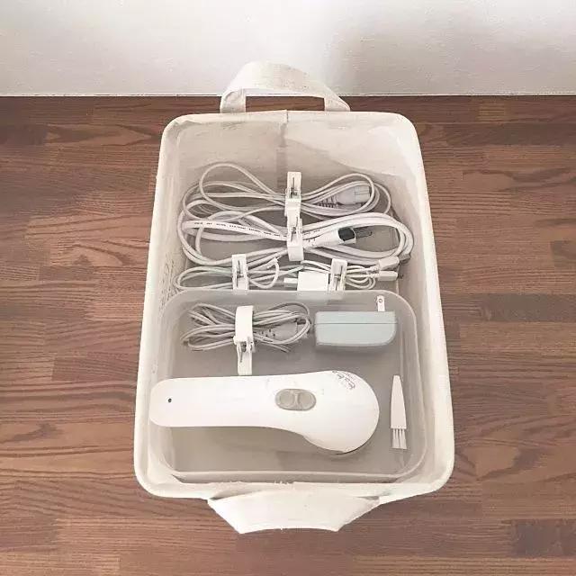 日本太太的收纳,超实用电线收纳神器