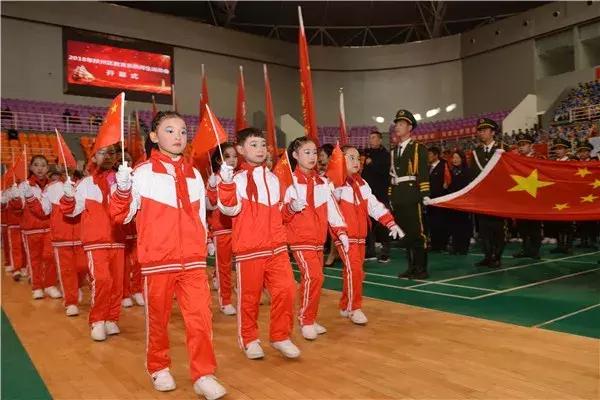 陕州区教职工运动会开幕式,陕州区教育系统师生运动会