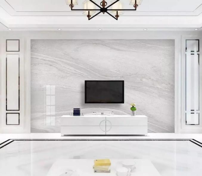 现代轻奢背景墙天然石斜纹,现代轻奢灰色背景墙效果图