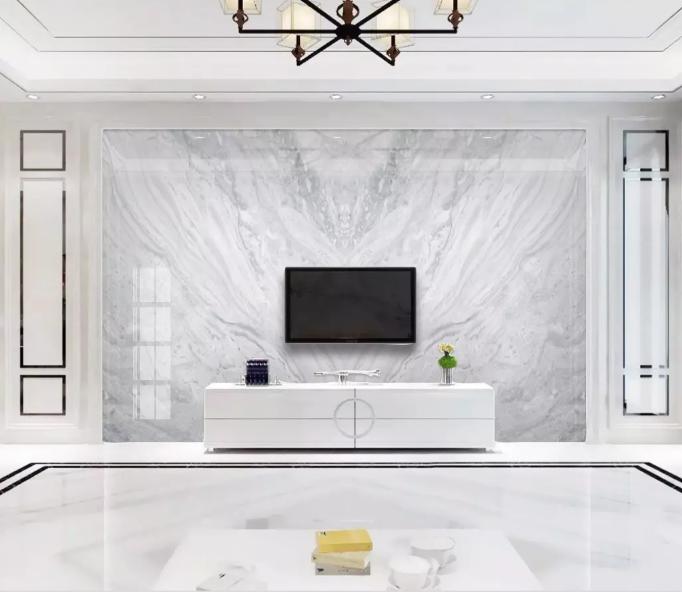 现代轻奢背景墙天然石斜纹,现代轻奢灰色背景墙效果图