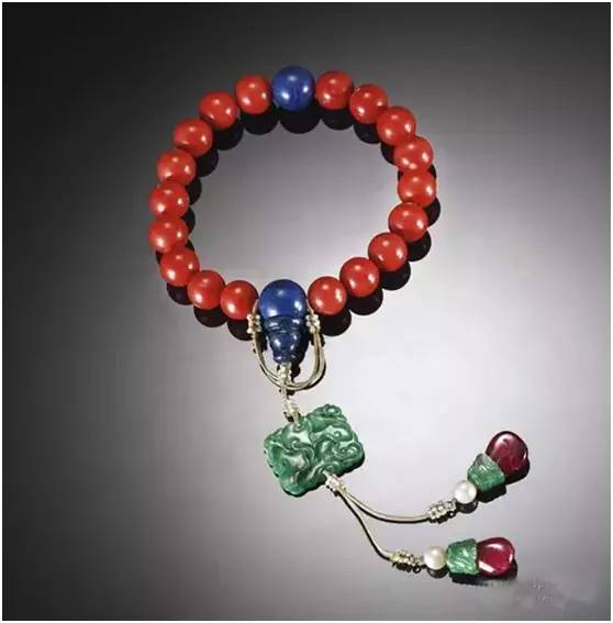 红珊瑚珠宝手饰,红珊瑚串盘