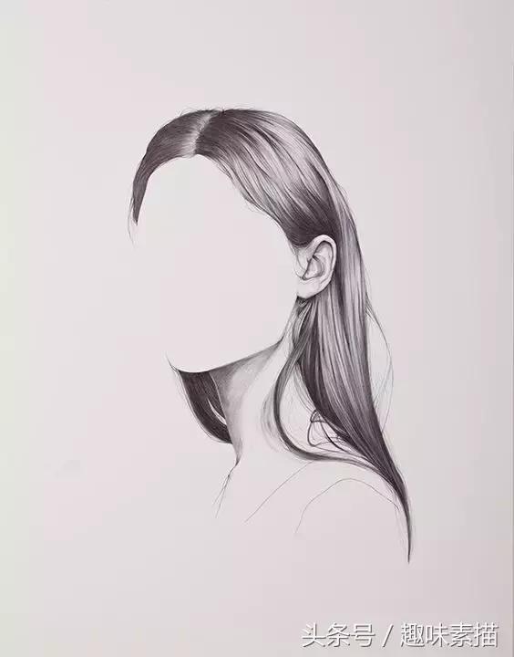 几招教你画头发,一分钟教你画头发