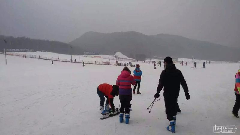 沈阳东北亚滑雪场2020年1月4日,沈阳市东北亚滑雪场